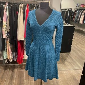 Parker fit and flare dress in size S